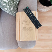 Personalised Reserved For Wooden Sofa Tray