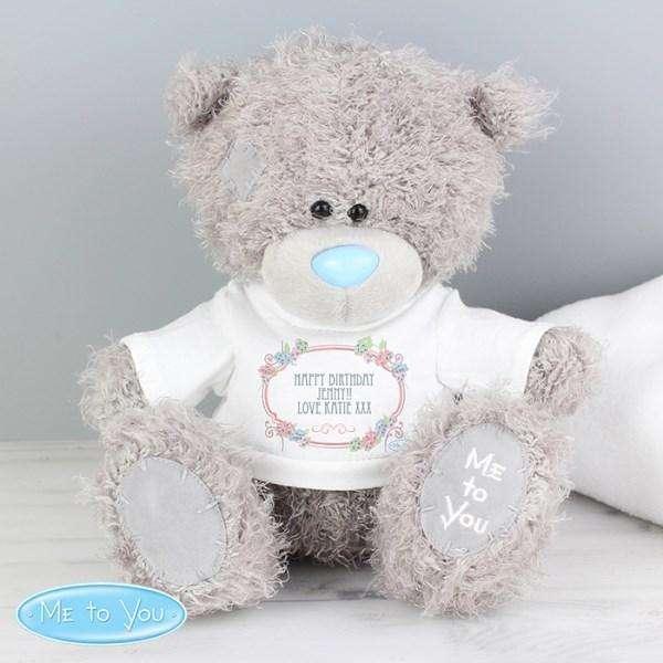 Personalised Me To You Bear with T-Shirt - Myhappymoments.co.uk