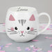 Personalised Cute Cat Shape Mug
