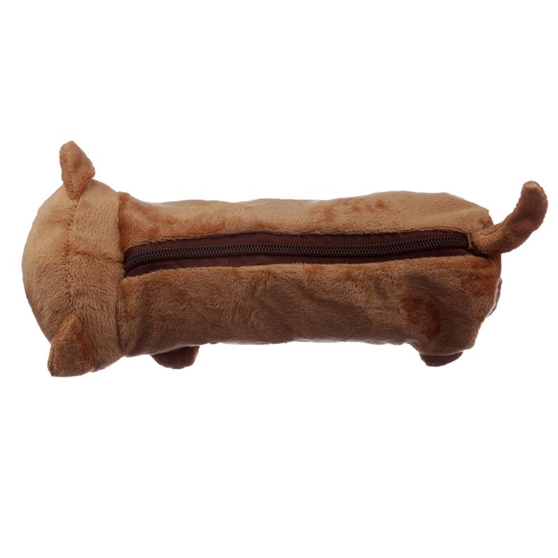 Shaped Fluffy Shiba Inu Dog Pencil Case