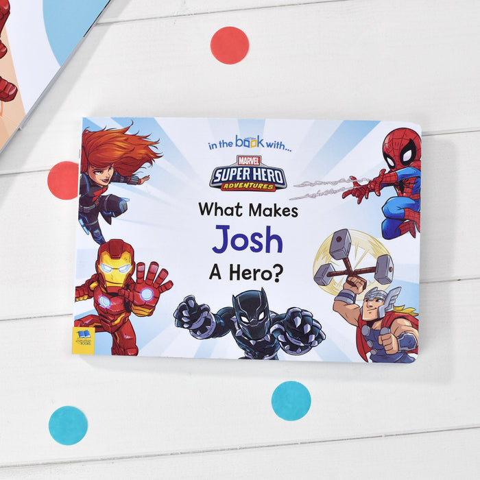 What Makes Me a Hero Marvel Board Book - Myhappymoments.co.uk