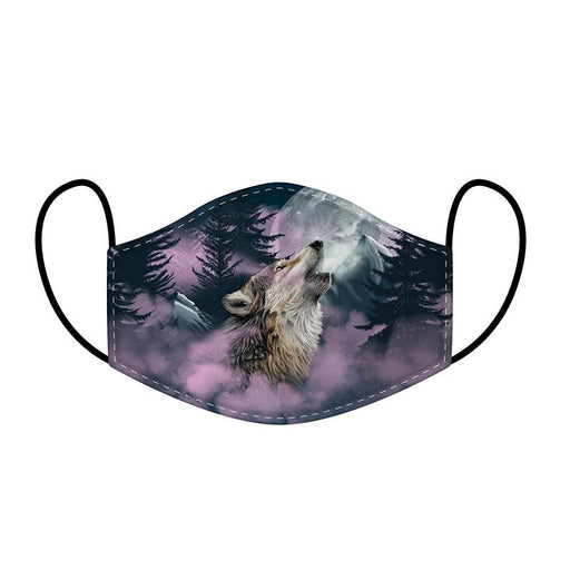 Wolf Reusable Face Mask - Adult