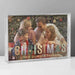 Personalised Christmas Glitter Shaker Photo Frame - Myhappymoments.co.uk
