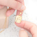 Personalised Rectangular Photo Locket Necklace - Gold Plated