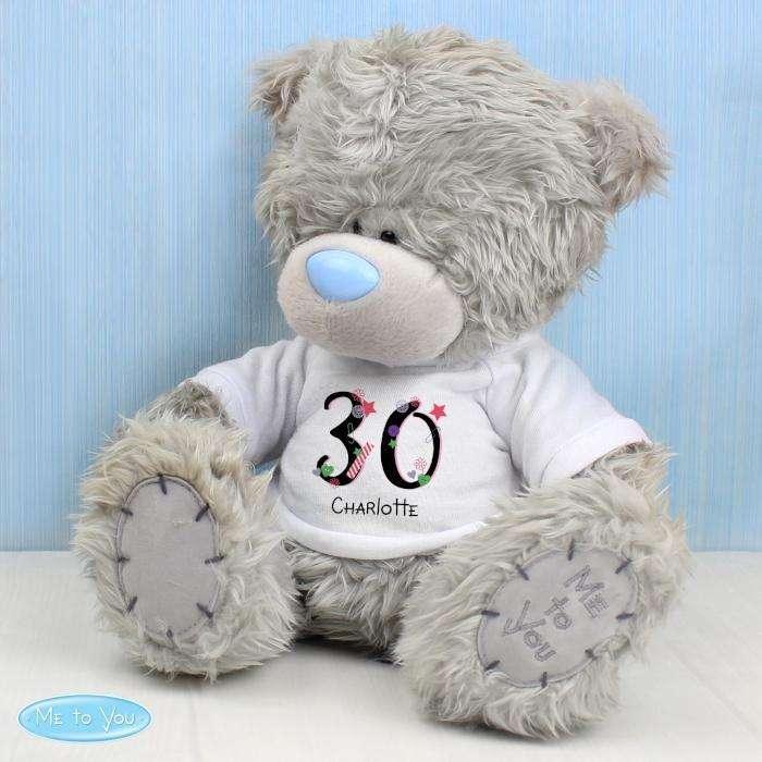 Personalised Birthday Me To You Teddy Bear - Any Age