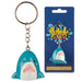 Shark Cafe Shark Head Keyring - Myhappymoments.co.uk