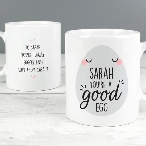 Personalised Youre A Good Egg Mug