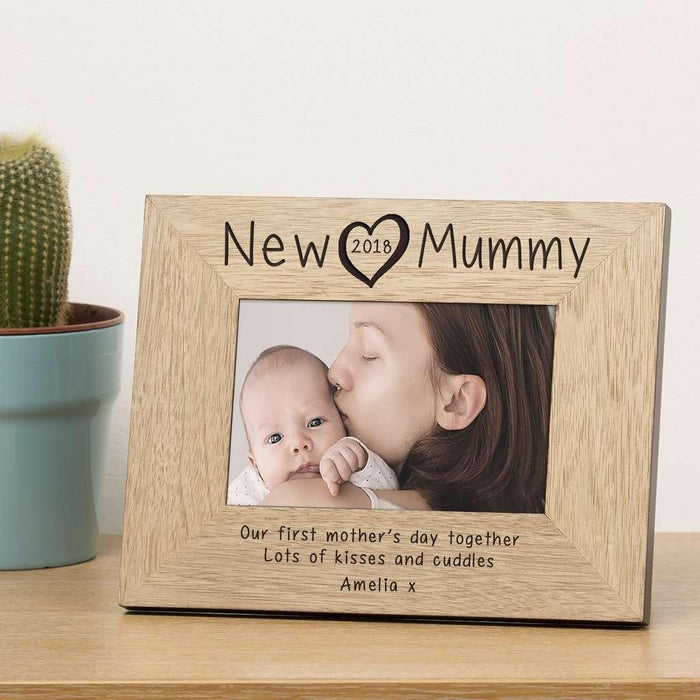 Personalised New Mummy Photo Frame - Myhappymoments.co.uk