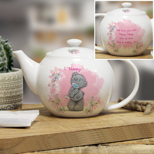Personalised Me To You Lovely As A Flower Teapot