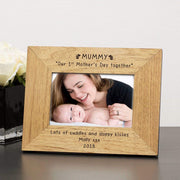 Personalised Mummy Our 1st Mothers Day Together Photo Frame