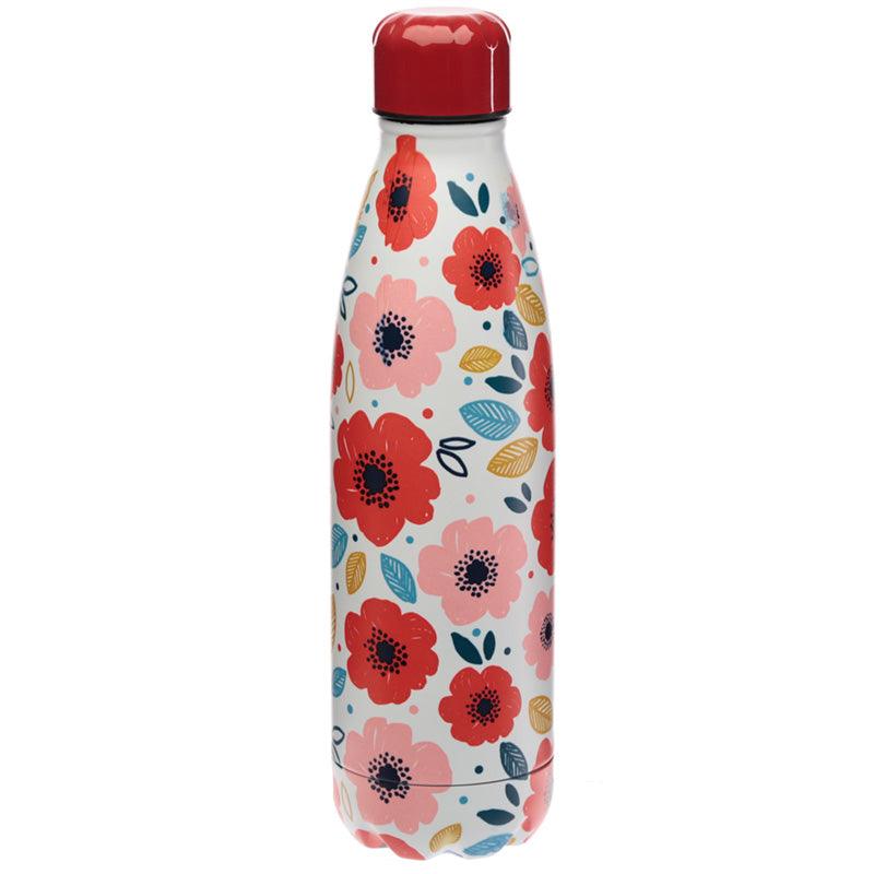 Poppy Fields Stainless Steel Insulated Drinks Bottle