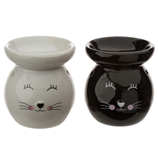 Ceramic Cat Face Ceramic Oil Burner
