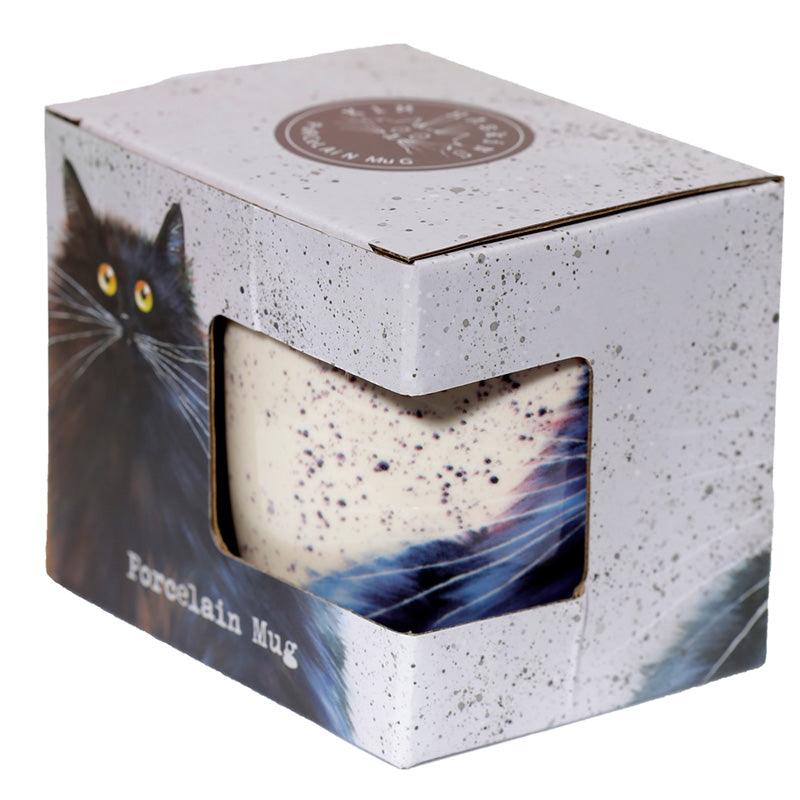 Kim Haskins Cat Porcelain Mug