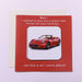 Personalised Ferrari Birthday Card With Coaster - Myhappymoments.co.uk