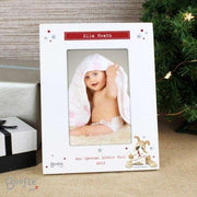 Personalised Boofle My 1st Christmas Photo Frame 4x6 - Myhappymoments.co.uk