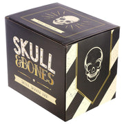 Small Two Tone Black & Gold Metallic Skull Shaped LED light