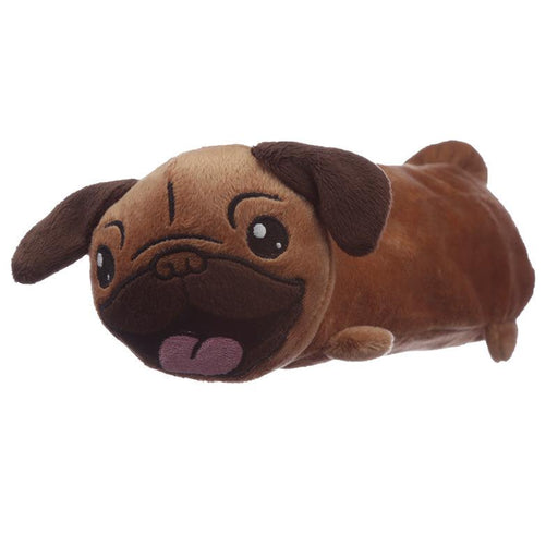 Shaped Fluffy Mopps Pug Pencil Case