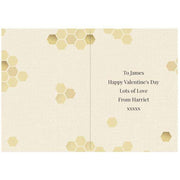Personalised We Bee-Long Together Card - Myhappymoments.co.uk