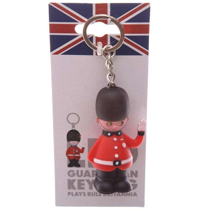 Rule Britannia Light and Sound Guardsman Keyring - Myhappymoments.co.uk