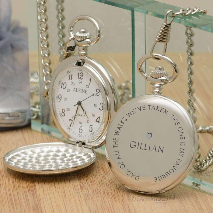 Dad Of All The Walks Pocket Watch - Father Of The Bride