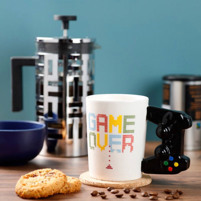 GAME OVER Game Controller Novelty Mug