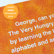 Personalised Very Hungry Caterpillar Board Book – ABC