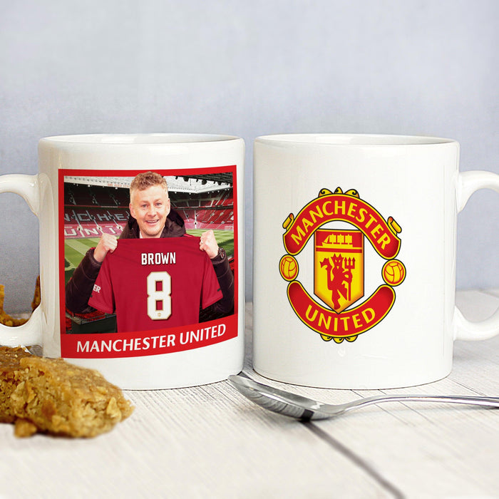 Personalised Manchester United FC Manager Mug
