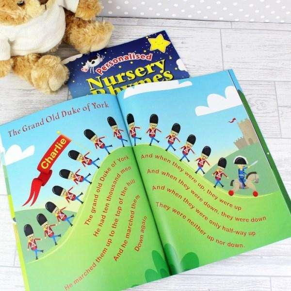 Personalised Nursery Rhyme Book - Myhappymoments.co.uk