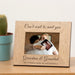 Personalised Cant Wait To Meet You Wood Photo Frame