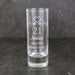 Personalised 21st Birthday Shot Glass