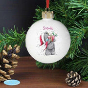 Personalised Me To You Christmas Bauble - Myhappymoments.co.uk