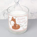 Personalised Mummy and Me Fox Scented Jar Candle - Myhappymoments.co.uk