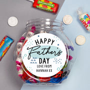 Personalised Happy Father's Day Sweet Jar Gift