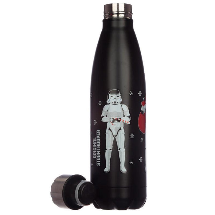 The Original Stormtrooper Christmas Reusable Stainless Steel Hot & Cold Thermal Insulated Drinks Bottle 500ml