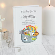 Personalised Noah's Ark Christening Bible