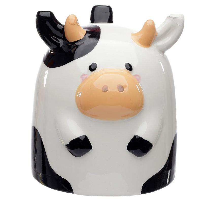 Novelty Cow Upside Down Ceramic Shaped Mug