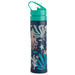 Eco Fish Reusable Foldable Silicone Flip Straw Water Bottle 600ml