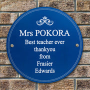 Personalised Heritage Plaque - Birthday