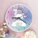 Personalised Unicorn Wooden Clock - Myhappymoments.co.uk