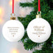 Personalised Classic Gold Star Christmas Bauble - Myhappymoments.co.uk