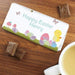 Personalised Easter Meadow Chick Milk Chocolate Bar - Myhappymoments.co.uk