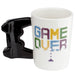 GAME OVER Game Controller Ceramic Shaped Handle Mug