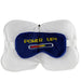Relaxeazzz Game Over Shaped Plush Travel Pillow & Eye Mask