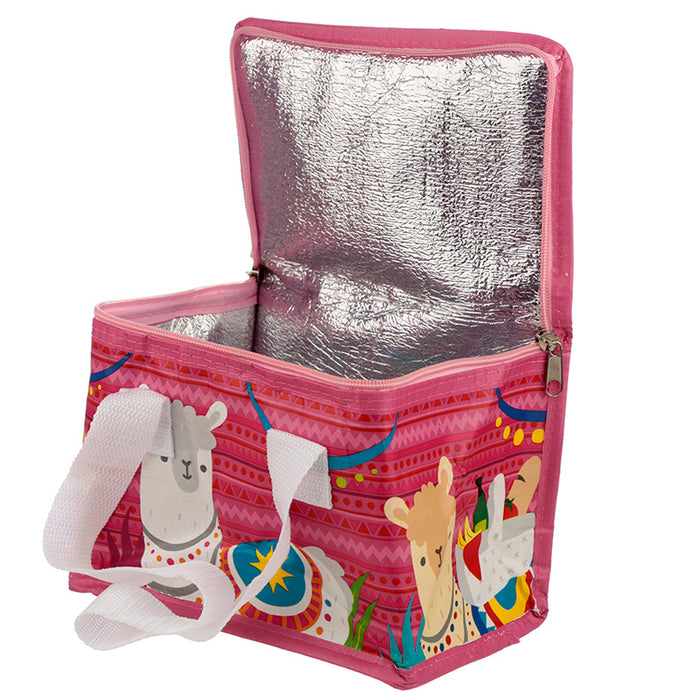 Woven Llama Cool Insulated Lunch Bag - Myhappymoments.co.uk