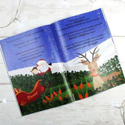 Personalised Boys It's Christmas Story Book Featuring Santa and his Elf Jingles - Myhappymoments.co.uk