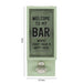 Garden Bar Bottle Opener Plaque