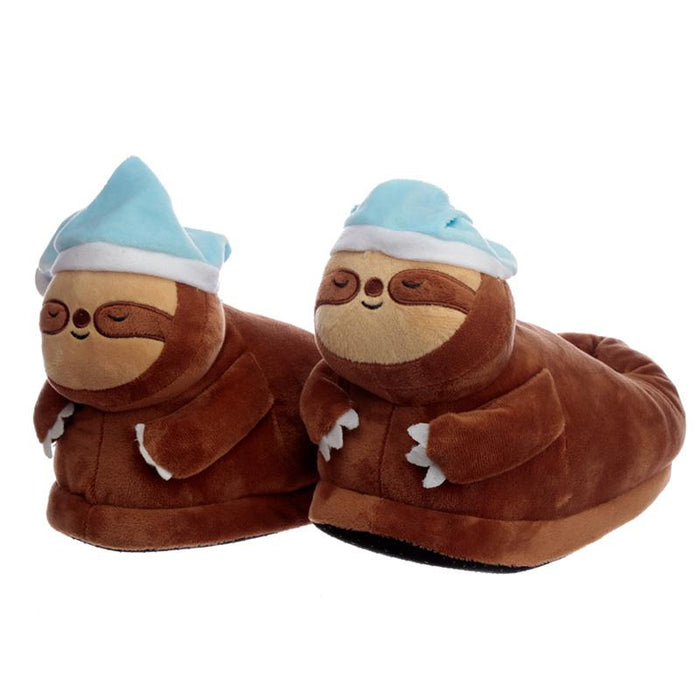 Sleepy Sloth Slippers (One Size) - Pukka Gifts