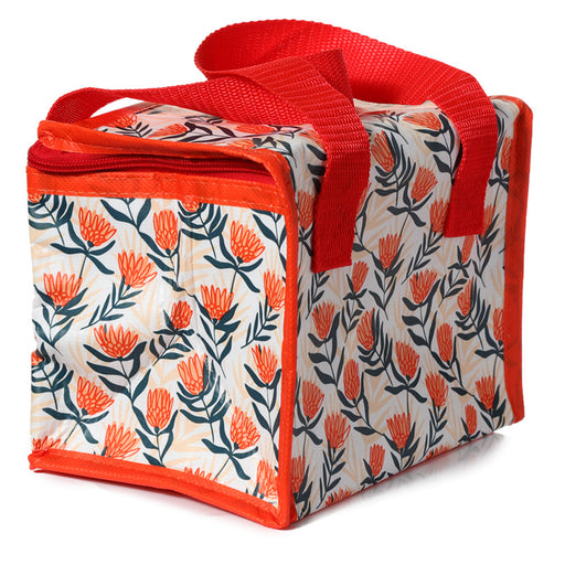 Recycled Plastic Bottle RPET Reusable Cool Bag Lunch Bag - Protea