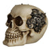 Steampunk Style Skull Ornament with Cogs and Gears
