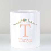 Personalised Floral Bouquet Make Up Brush Holder